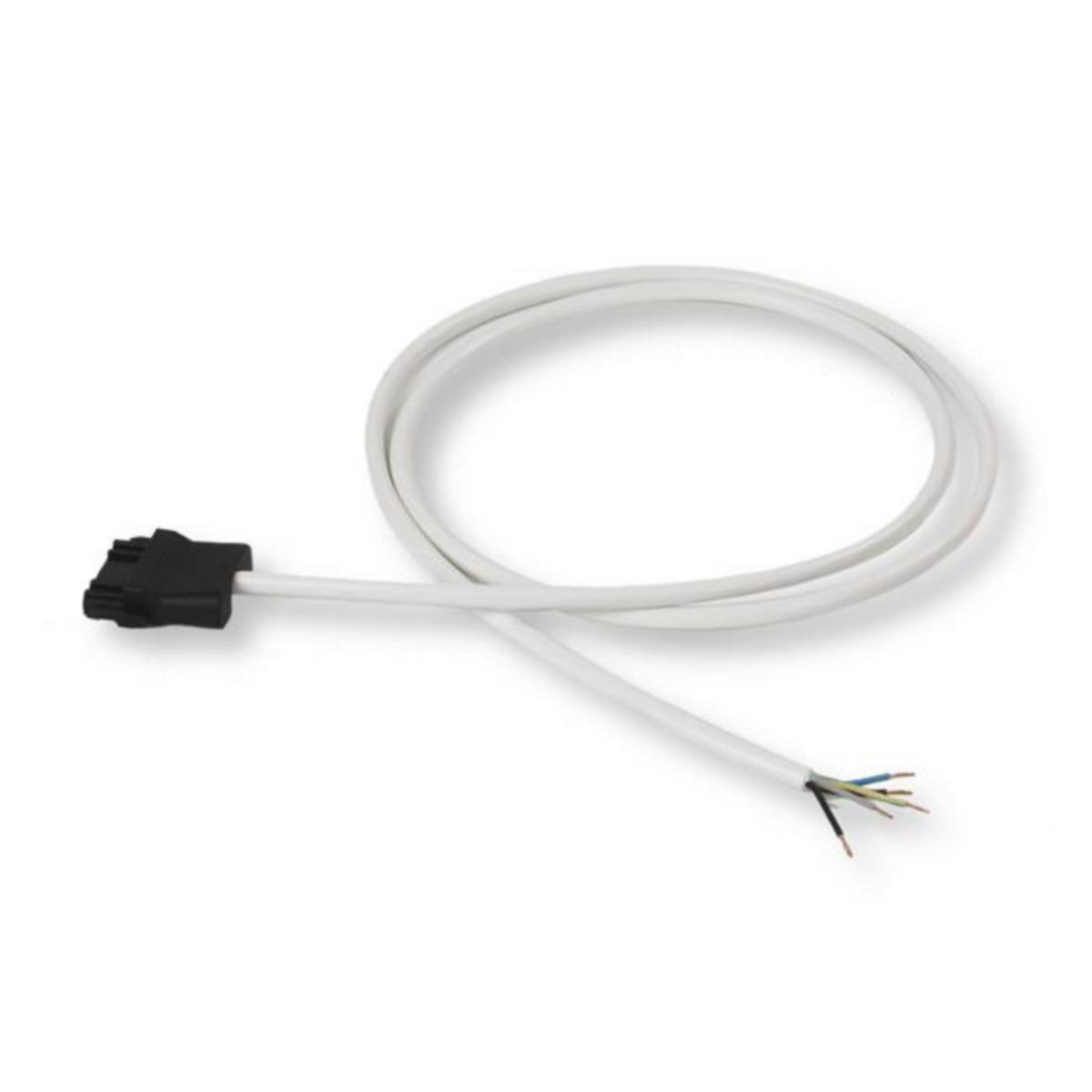 Johtosarjat 5-napaiset 2,5 mm² uros/vapaa mustat liittimet HF EnstoNet - PISTOLIITINJOHTOSARJA ENSTONET 5N UROS 5x2.5mm2 HF MUSTA 2.0m