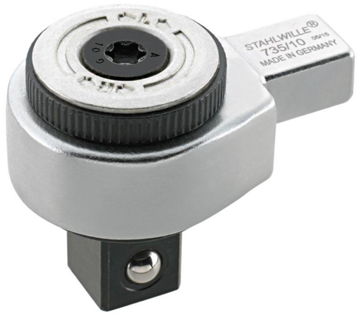 Räikkävaihtopää Stahlwille 735 hienohampainen - RÄIKKÄVAIHTOPÄÄ 1/214X18 STAHLWILLE 735/20