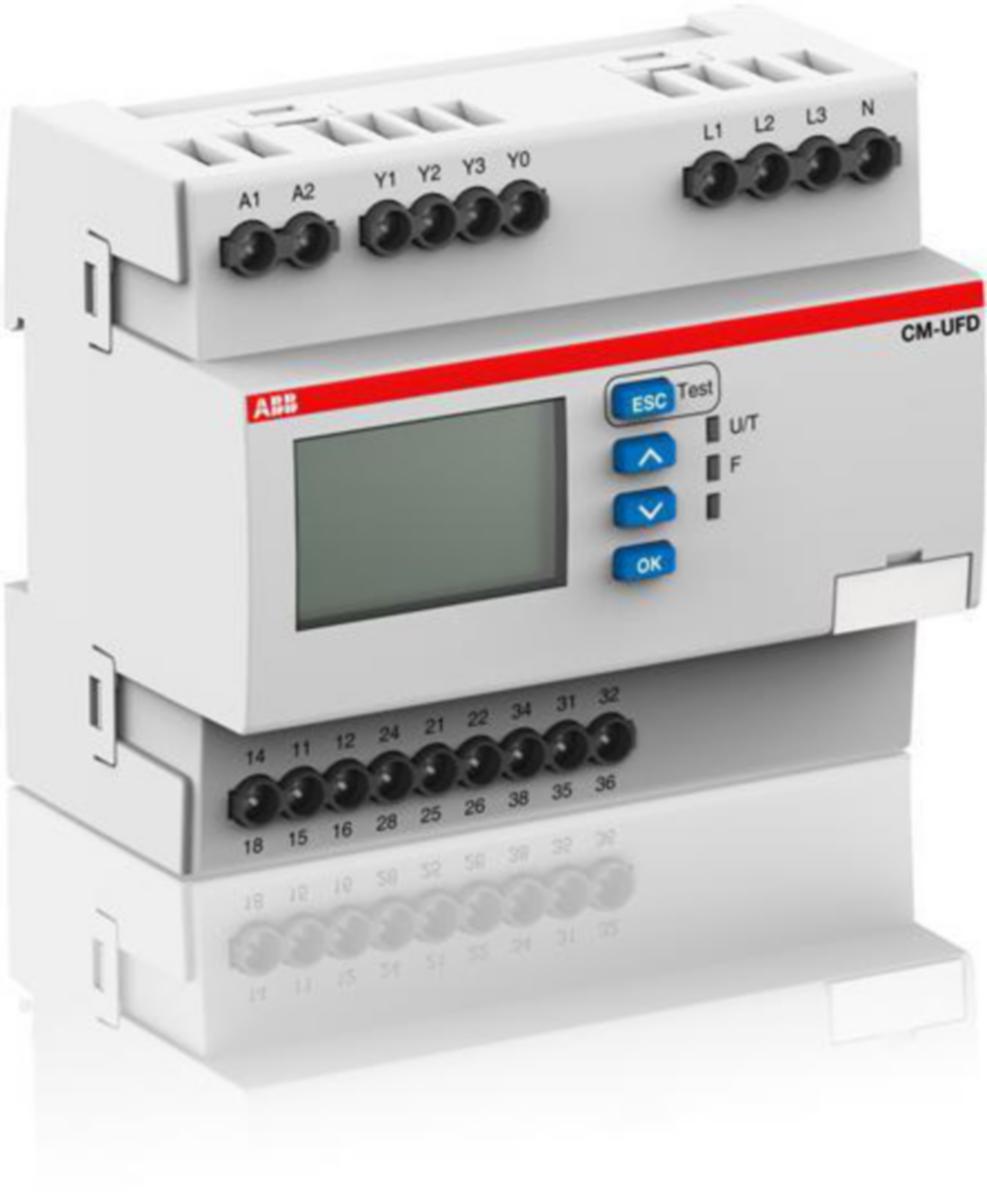 Valvontarele jännite ABB - VALVONTARELE JÄNNITE ABB CM-UFD.M31 GRID FEEDING MONITO