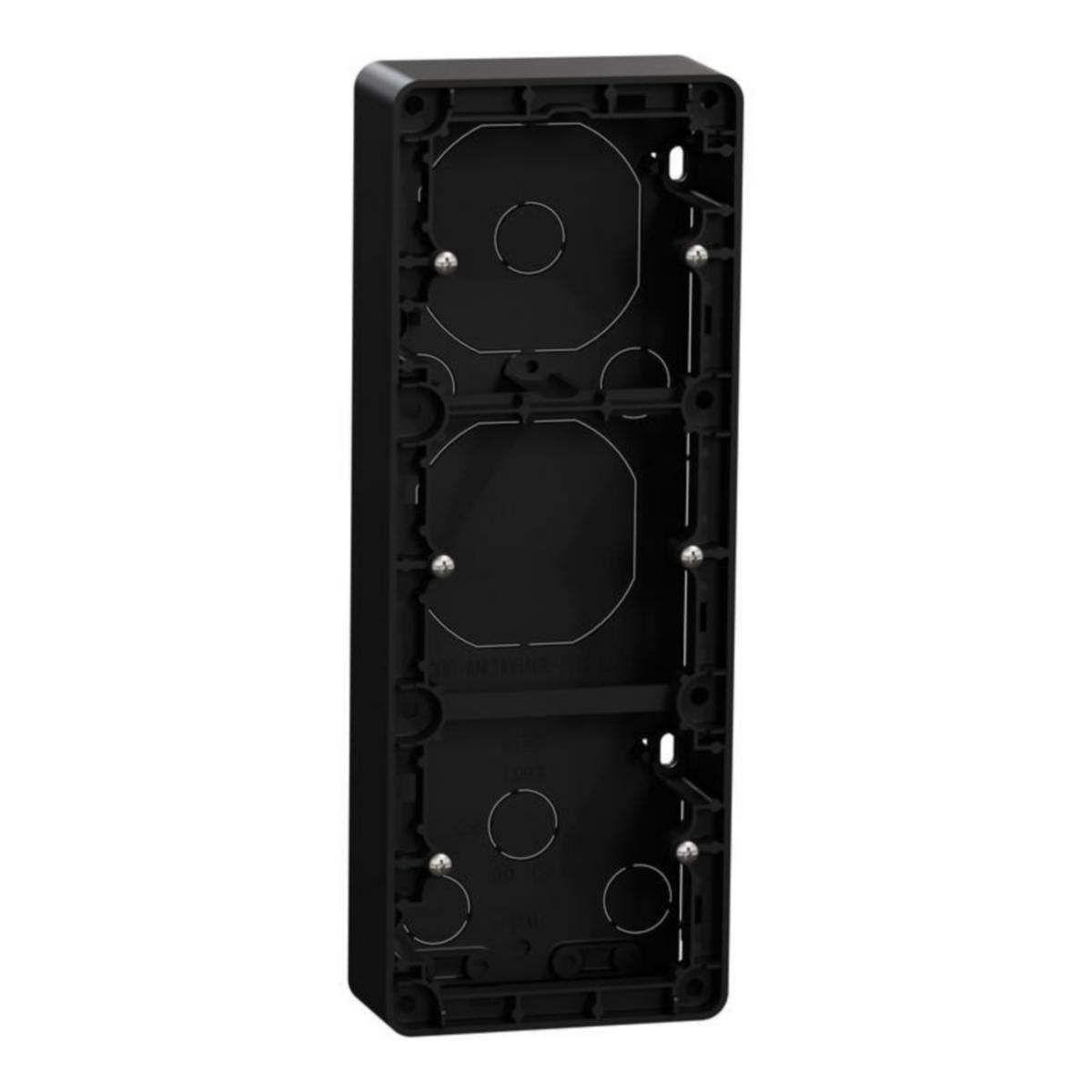Pintakehys Schneider Electric ELKO RS16 Musta - PINTAKEHYS 3OS/IP21/84MM MUS H=35MM