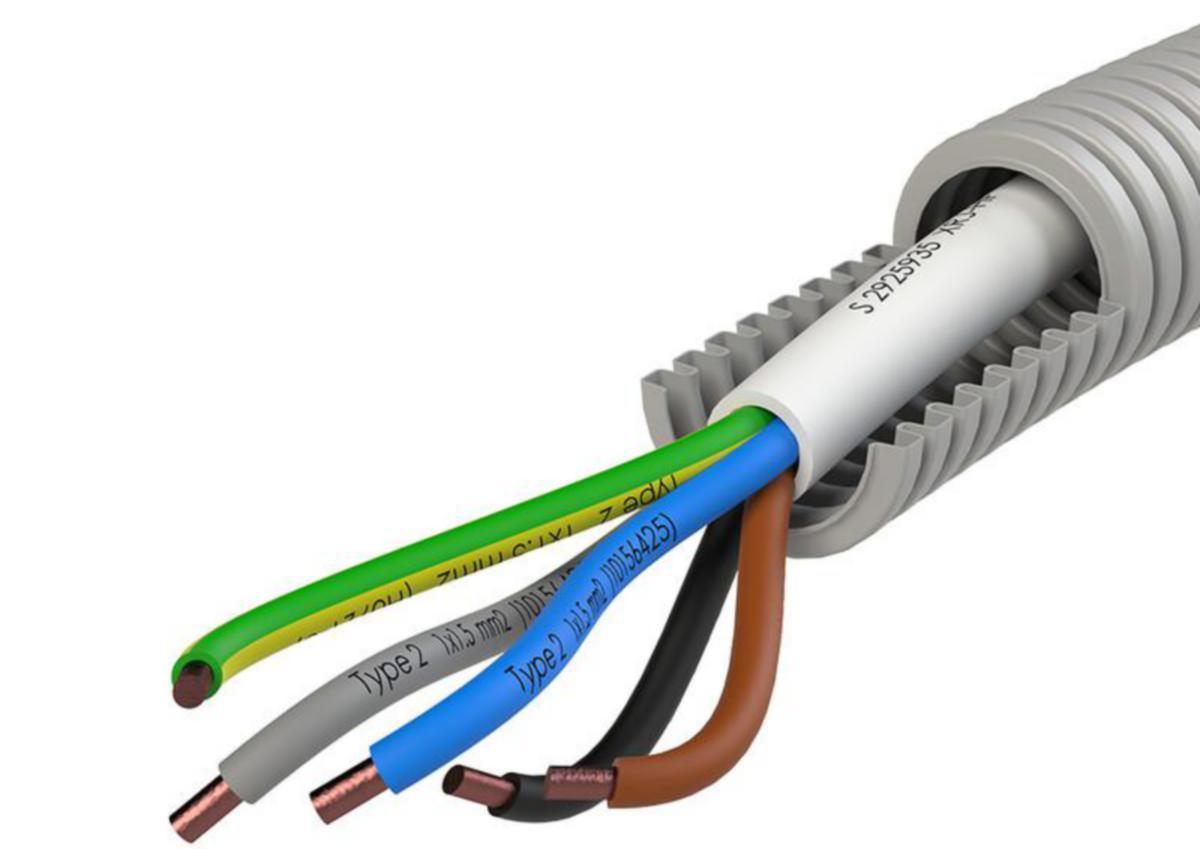 Putkijohto XPJ-HF ELIFE - PUTKIJOHTO-HF PUJO20 XPJ-HF 5X1,5 R100