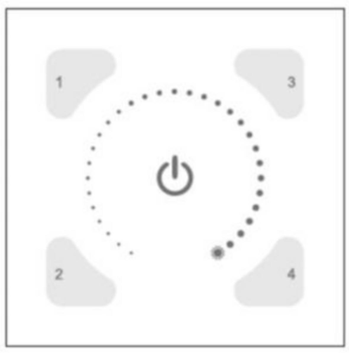 Väriohjauspaneeli 19xxx ja 290x Digidim - OHJAUSLAITE DIGIDIM TILANNEOHJAUSPANEELI 191GW