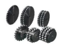 Levyketjupyörä 1-rivinen