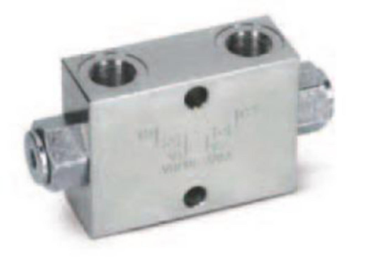 Kaksoilukkoventtiili Dunlop Hiflex - KAKSOISLUKKOVENTTIILI R1/4 DH 13-DPC-04