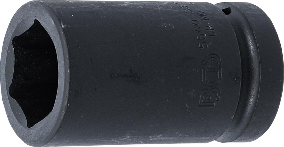 Voimahylsy BGS kuusiokanta, syvä - VOIMAHYLSY, KUUSIOKANTA, SYVÄ BGS 25MM (1) 33 MM