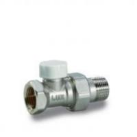 Paluuventtiili kromattu suora