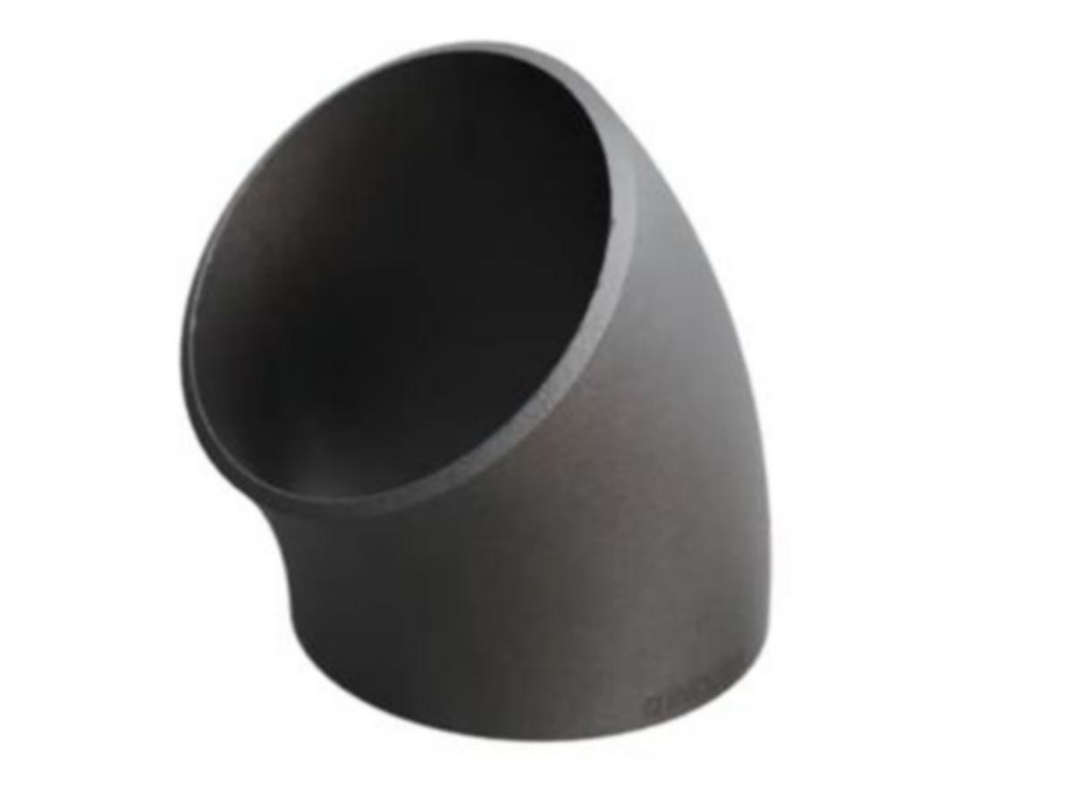 Teräskäyrä 45° hitsattu EN 10253-2, P235GH R=1,5XD - TERÄSKÄYRÄ 45° HITS EN 10253-2 219.1X4.5 P235GH R=1.5XD