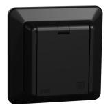 Pistorasia Schneider Electric ELKO RS16 Musta IP44