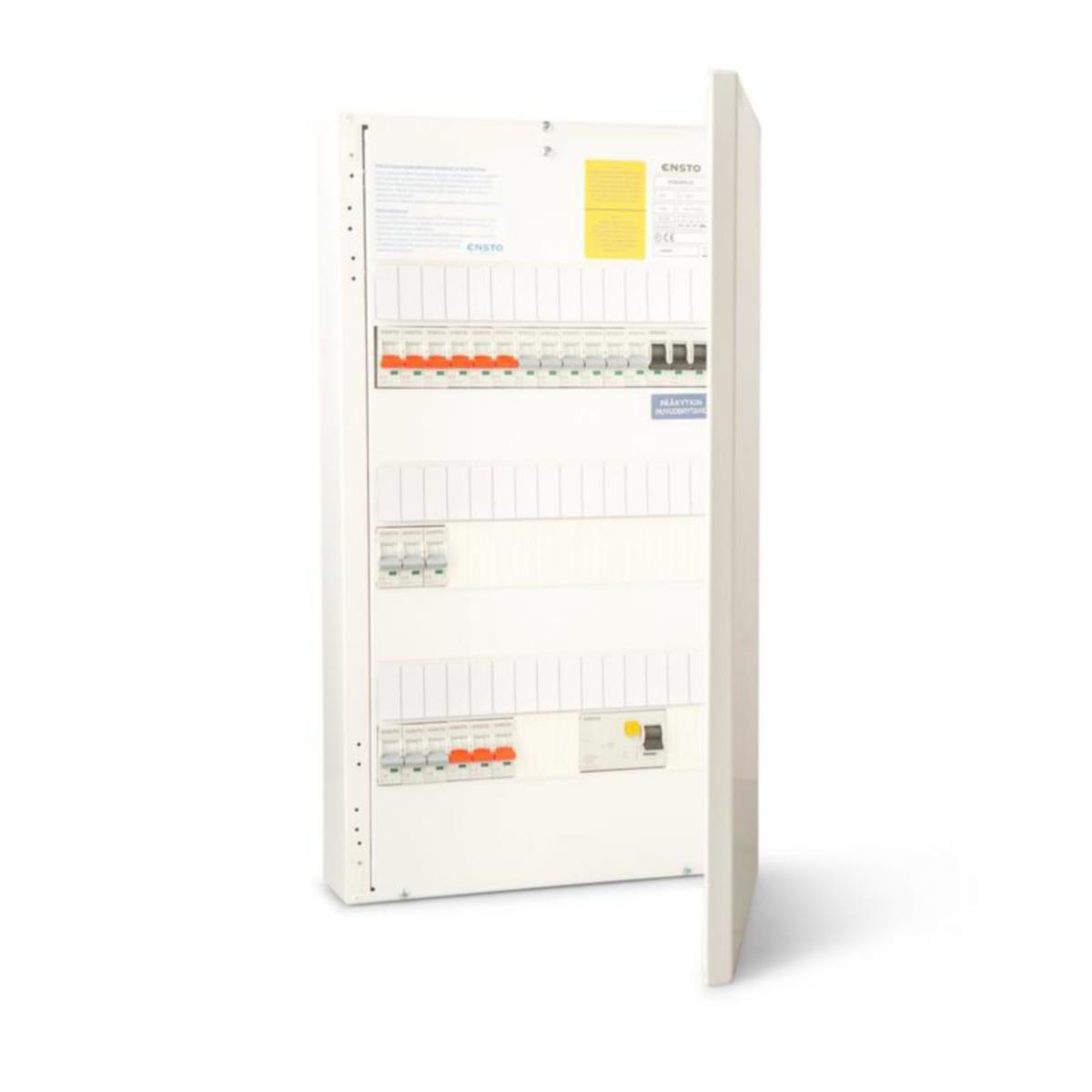 Ryhmäkeskus Ensto Pikku-Waltteri IP20C - RYHMÄKESKUS ENSTO EHSV345.21 JOHDONS.K/VV-SUOJAK
