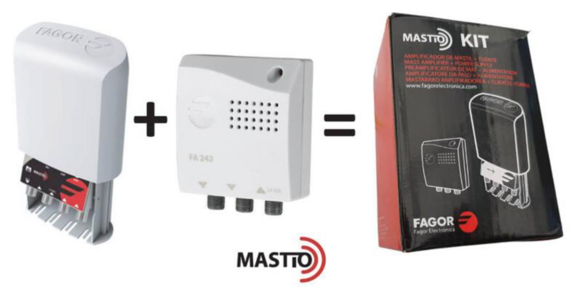 Mastovahvistin Fagor LA-ANT - MASTOVAHVISTIN LA-ANT UHF MASTOVAHVISTIN JA VERKKOL.