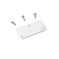 Päätykappale MP-Bolagen Ductel valkoinen