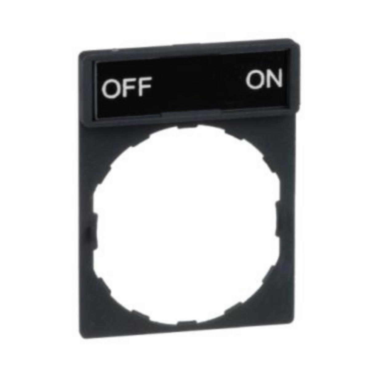 Kilvenpidin Schneider Electric Harmony - PAINIKE/MERKKIVA.KILPI HARMONY ZBY2367