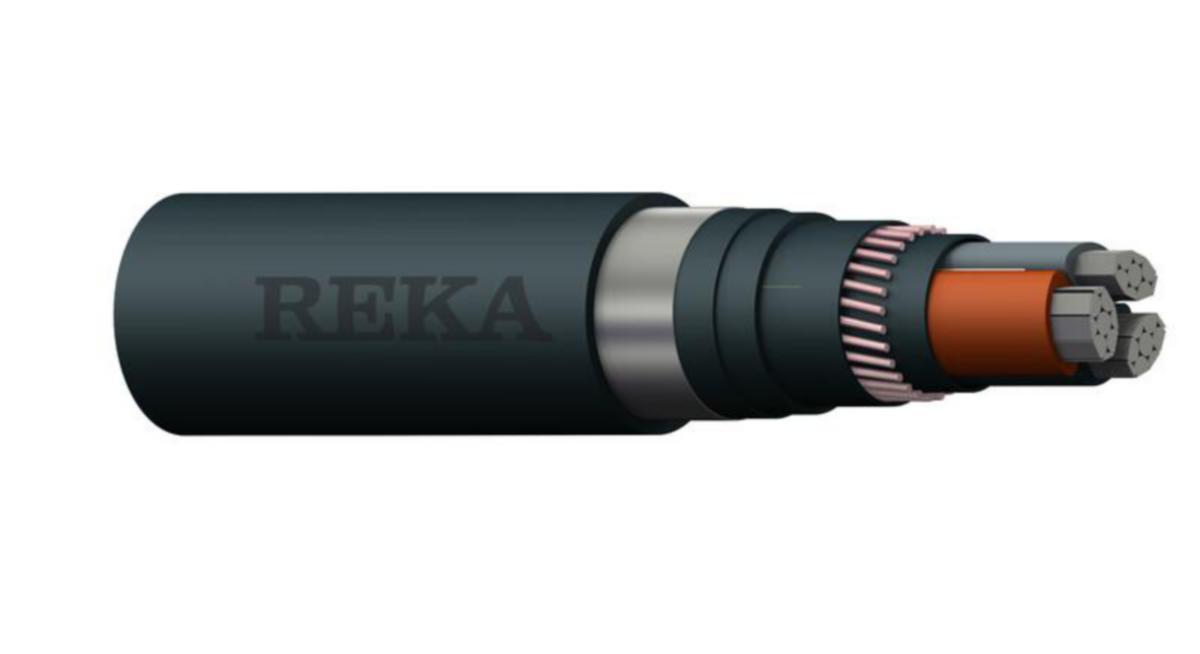 Alumiinivoimakaapeli Reka AXCMK - ALUMIINIVOIMAKAAPELI REKA AXCMK-W 3x95/57 AN 1KV K1000
