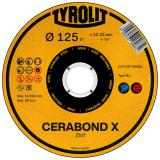 Katkaisulaikka Tyrolit Premium*** 2in1 Cerabond X kulmahiomakoneeseen