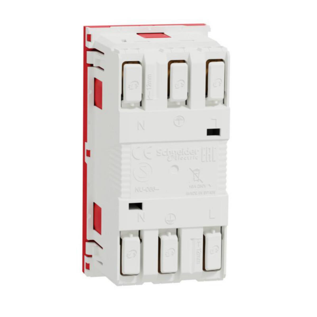 Kanavapistorasia Schneider Electric Unica System+ - KANAVAPISTORASIA UNICA SYSTEM 2XSCHUKO KANAVA PR PUN