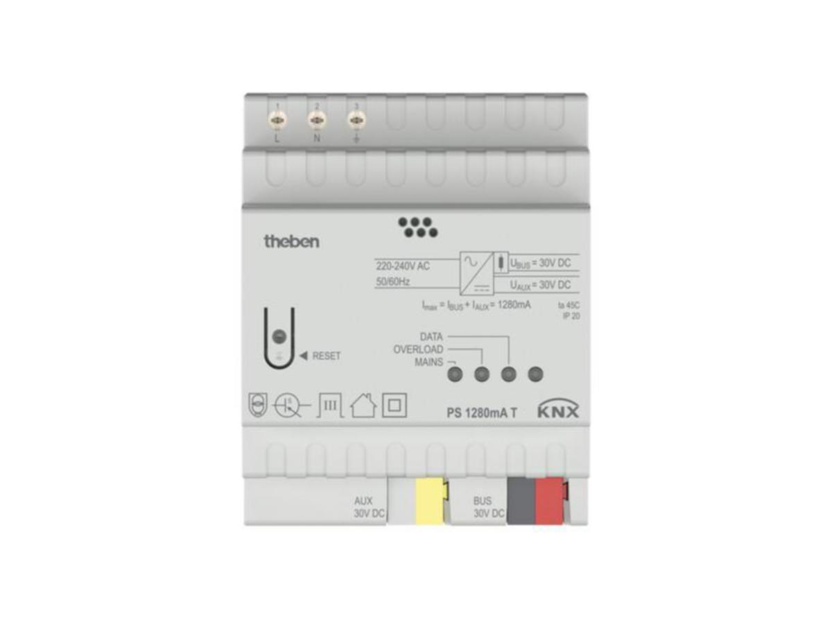 Teholähde Theben KNX - TEHOLÄHDE KNX THEBEN PS 1280 MA T KNX