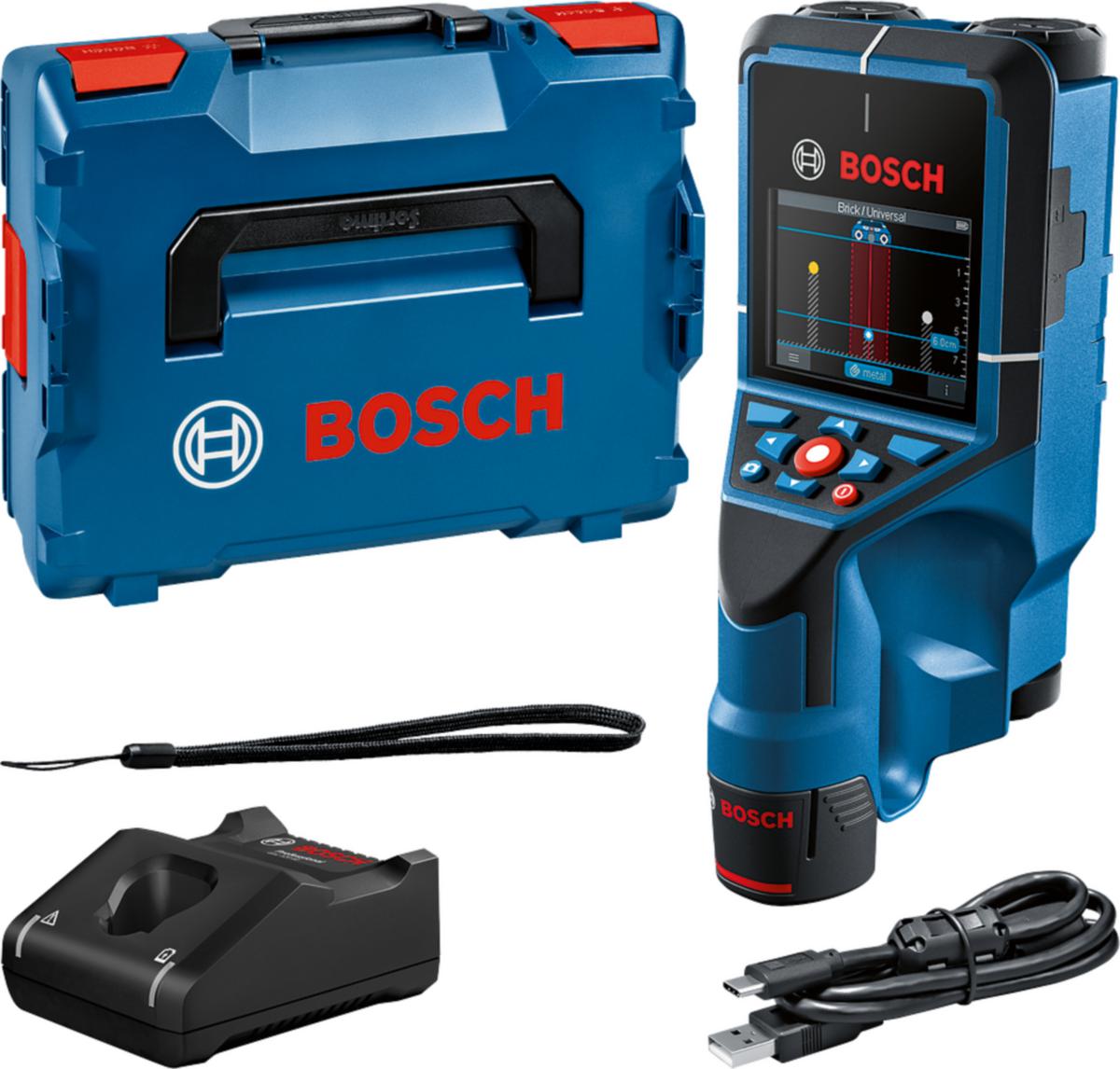 Rakenneilmaisin Bosch D-Tect 200C - RAKENNEILMAISIN BOSCH DTECT 200 C 2.0AH L-BOXX