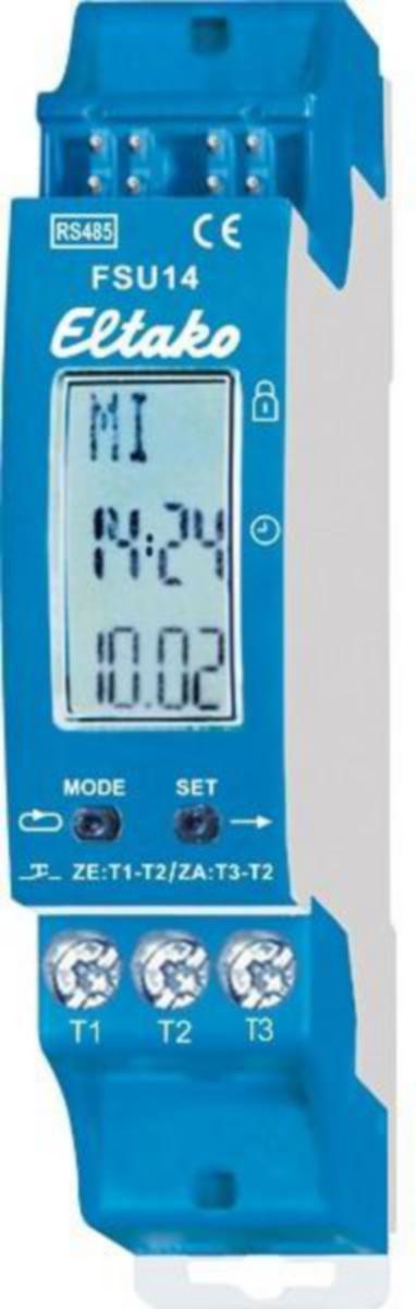 Kellokytkin langaton FSU14, Eltako - KELLOKYTKIN ELTAKO SARJA 14 ASTROKELLO LANGATON DIN