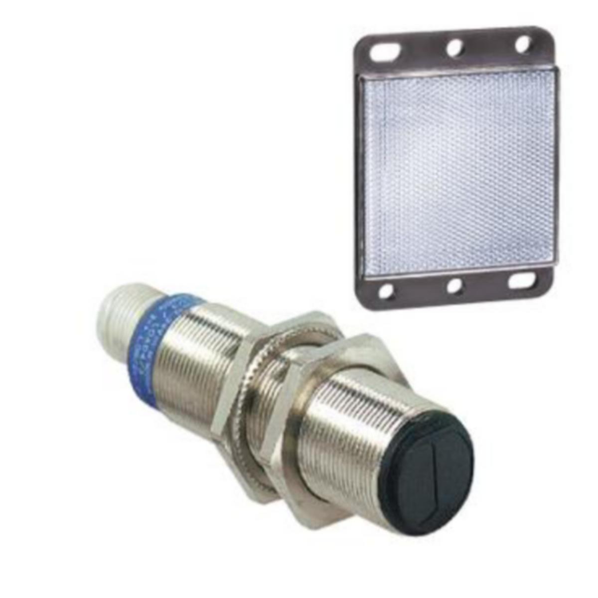 Optinen tunnistin Telemecanique OsiSense XU9-sarja M18 polarisoitu peili - OPTINEN TUNNISTIN M18 POLPEILI XU9N18PP341D 2M PNP M12