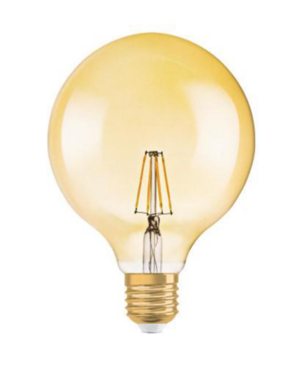 Sisustuslamppu Osram Vintage 1906 LED - SISUSTUSLAMPPU OSRAM 1906 GLOBE 6,5W/824 DIM GD E27