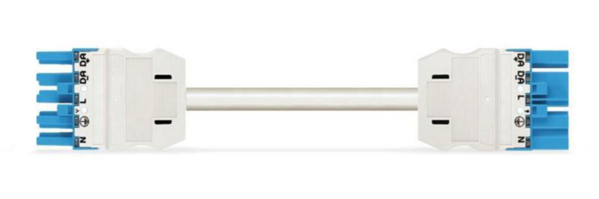 Pistoliitinjohtosarja HF Wago Winsta DALI - PISTOL.JOHTOSRJ HF WINSTA DALI 5-NAP UROS/NAARAS 5X2,5MM2, 4M