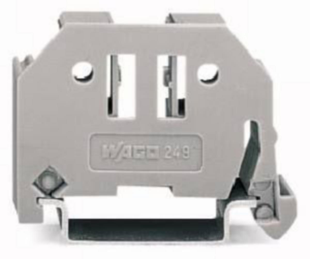 Päätypuristin din-kiskoille Wago 249 -sarja - PÄÄTYPURISTIN WAGO 249-116 TS35 6.0mm HAR