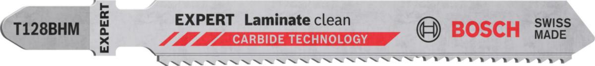 Pistosahanterä Bosch T128 BHM Expert Laminate Clean - PISTOSAHANTERÄ BOSCH T128BHM LAMINAATTI 3KPL