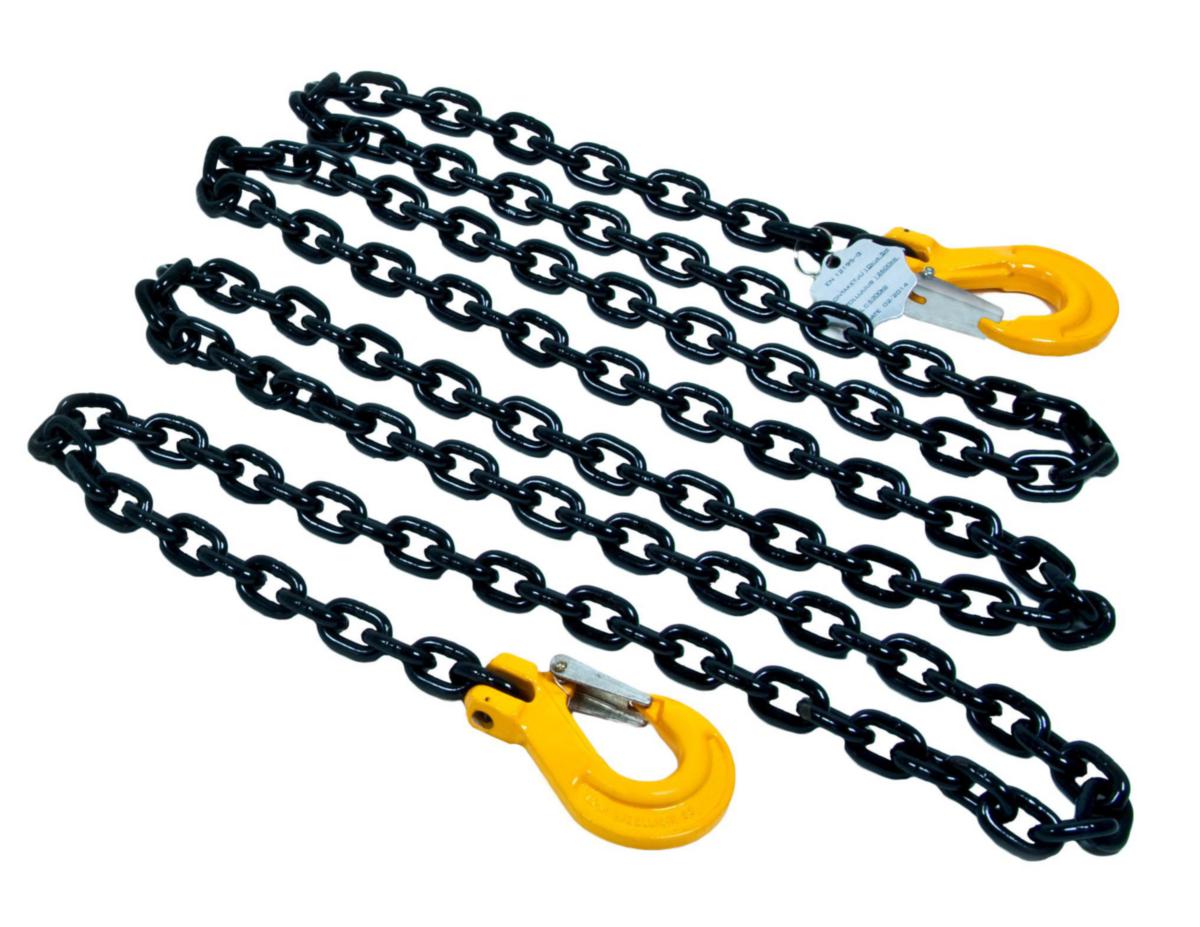 Sidontaketju Haklift vanttikiristimille luokka 8 - SIDONTAKETJU 8MM 5M LC 4000 HAKLIFT SIK0805 BL 8000KG