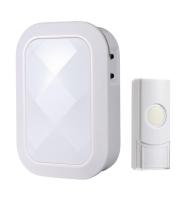 Ovikellosetti, langaton, 80 m, paristokäyttöinen