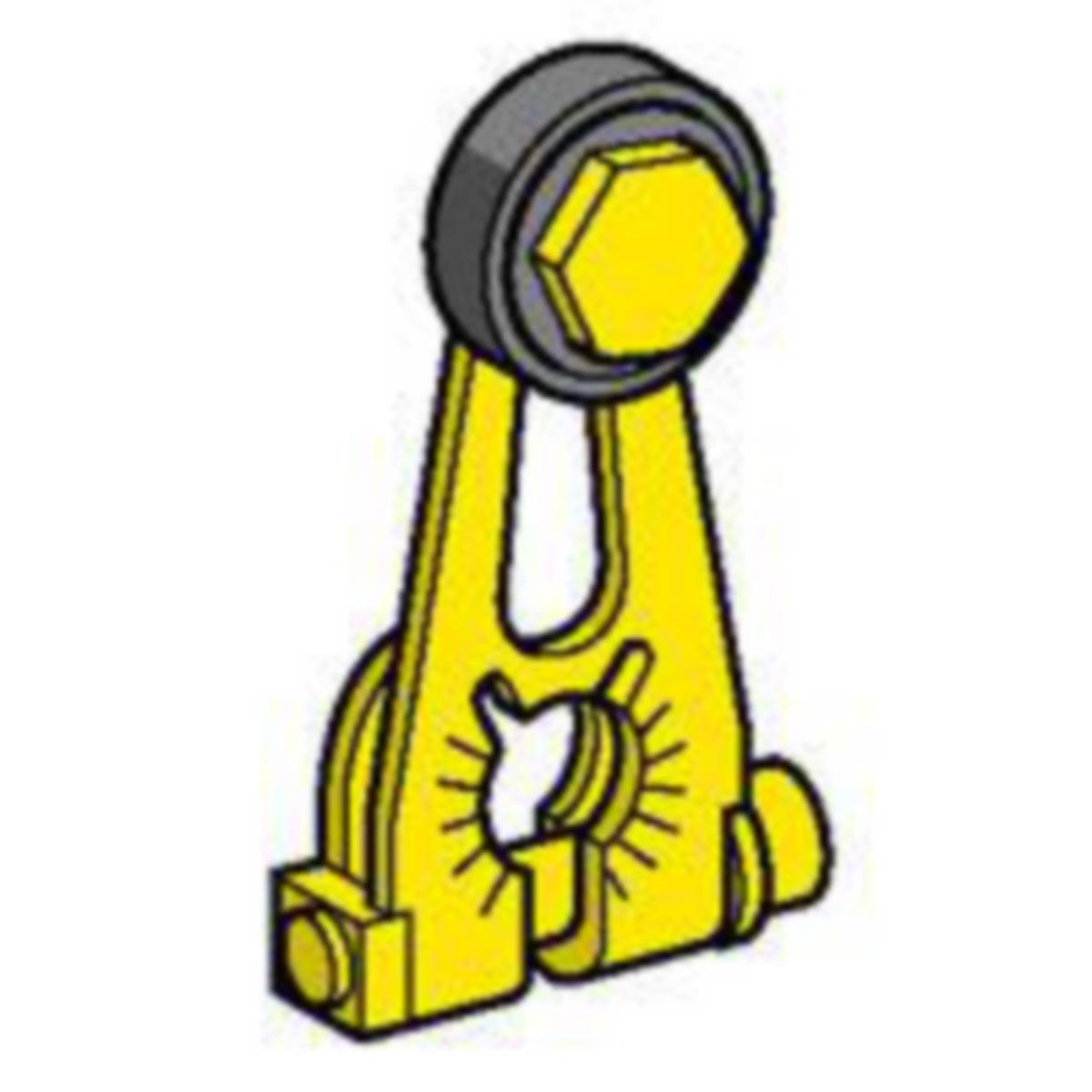 Rajakytkimen ohjainpää Telemecanique OsiSense ZC2 - RULLAVARSI OSISENSE ZC2JY13. TERÄSRULLAVIPU