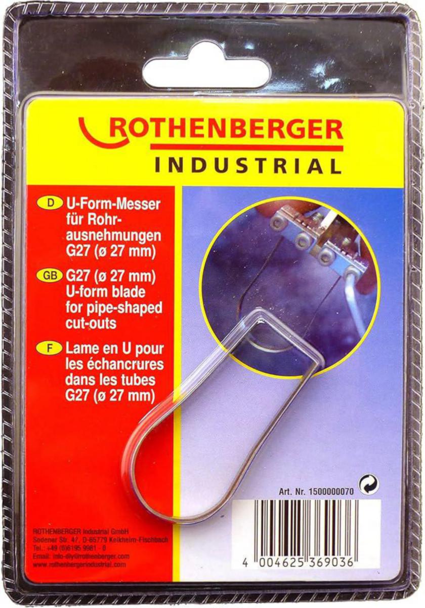 Terä U-leikkuriin Rothenberger - TERÄ STYROX-LEIKKURIIN U 27MM ROTHENBERGER