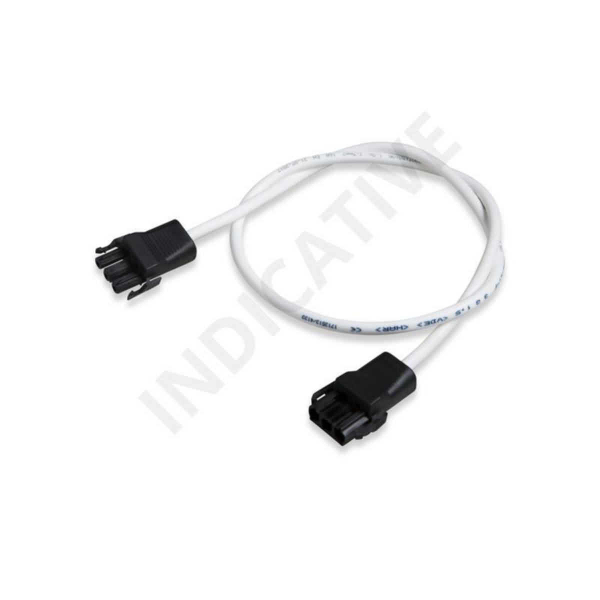 Johtosarjat 3-napaiset 1,5 mm² uros/naaras mustat liittimet HF EnstoNet - PISTOLIITINJOHTOSARJA ENSTONET 3N 3x1.5mm2 HF MUS 6.0m