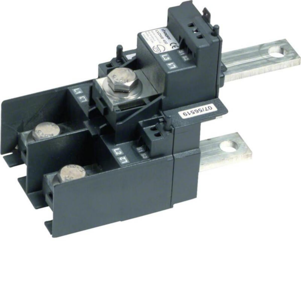 Virtamuuntaja kiinteä Hager E3 LK0,5S - VIRTAMUUNTAJA KIINTEÄ E3 LVZWB400 3V. 400/5 LK. 0,5S
