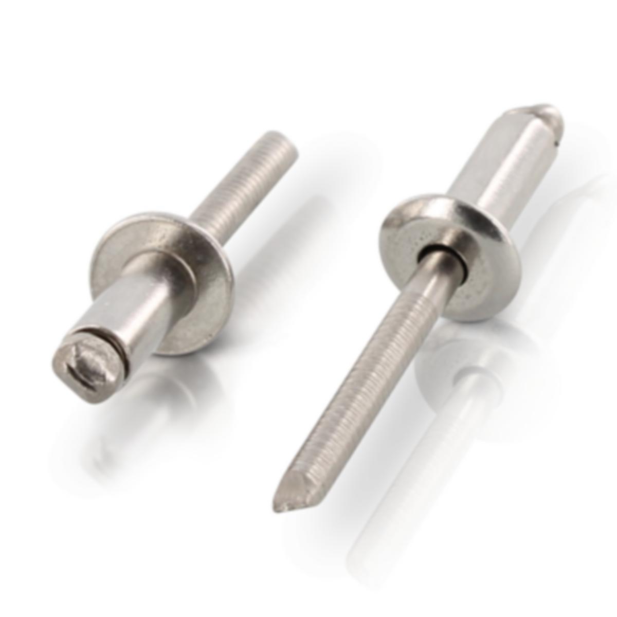 Vetoniitti ISO 15983 tasakanta A2 RST - VETONIITTI TASAKANTA A2/A2 3.2X8 ISO 15983 A2/A2 500KPL