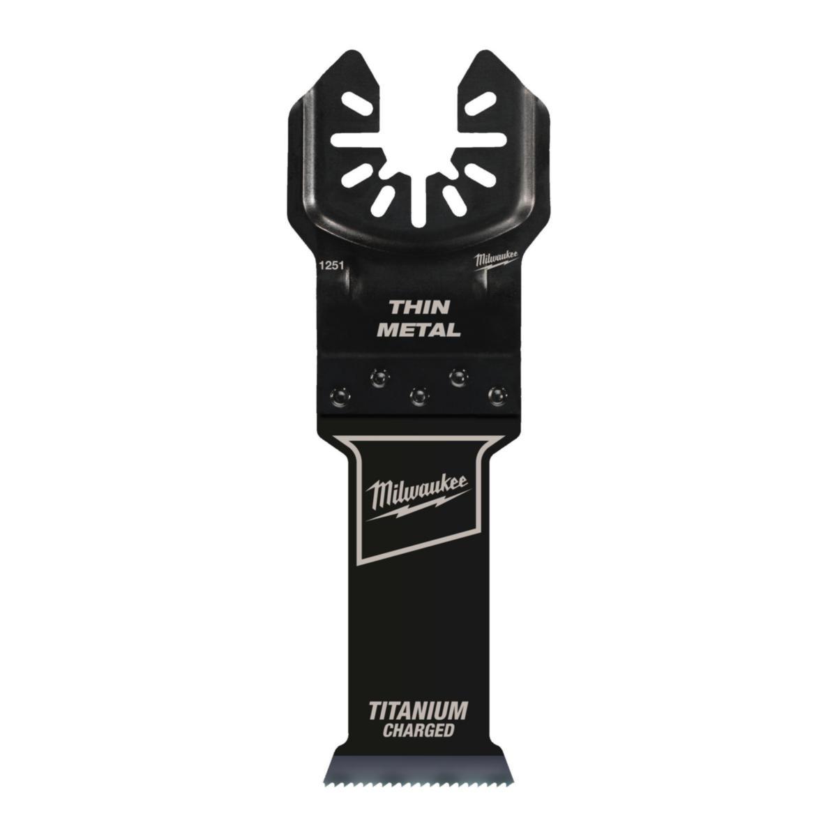 Terä Milwaukee Open-lok Multitool TIN metalli - TERÄ MULTITOOL 28MM MILWAUKEE OPEN-LOK TIN MET