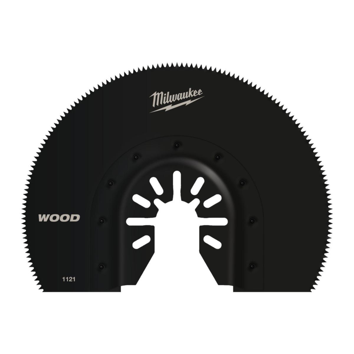 Terä Milwaukee Open-lok Multitool HCS puu segmentti - TERÄ MULTITOOL 90MM MILWAUKEE OPEN-LOK SEG HCS PUU