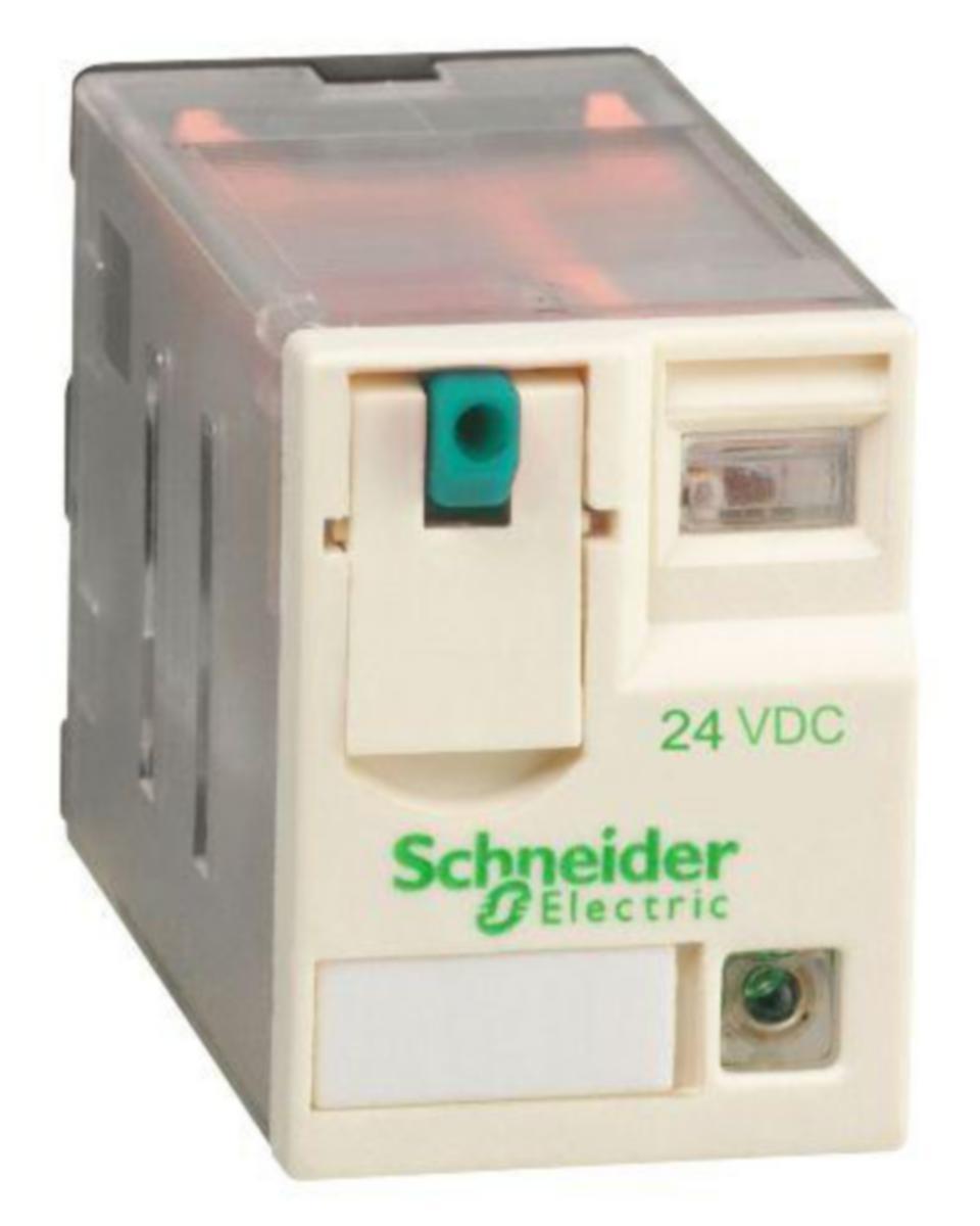 Pistokantarele Schneider Electric Zelio - PISTOKANTARELE ZELIO 24VDC 2C/O 12A LED