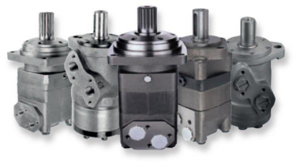 Hydraulimoottori Dunlop Hiflex OT-sarja - HYDRAULIMOOTTORI. OMT 500 Z DH 13-OT500C40-PT