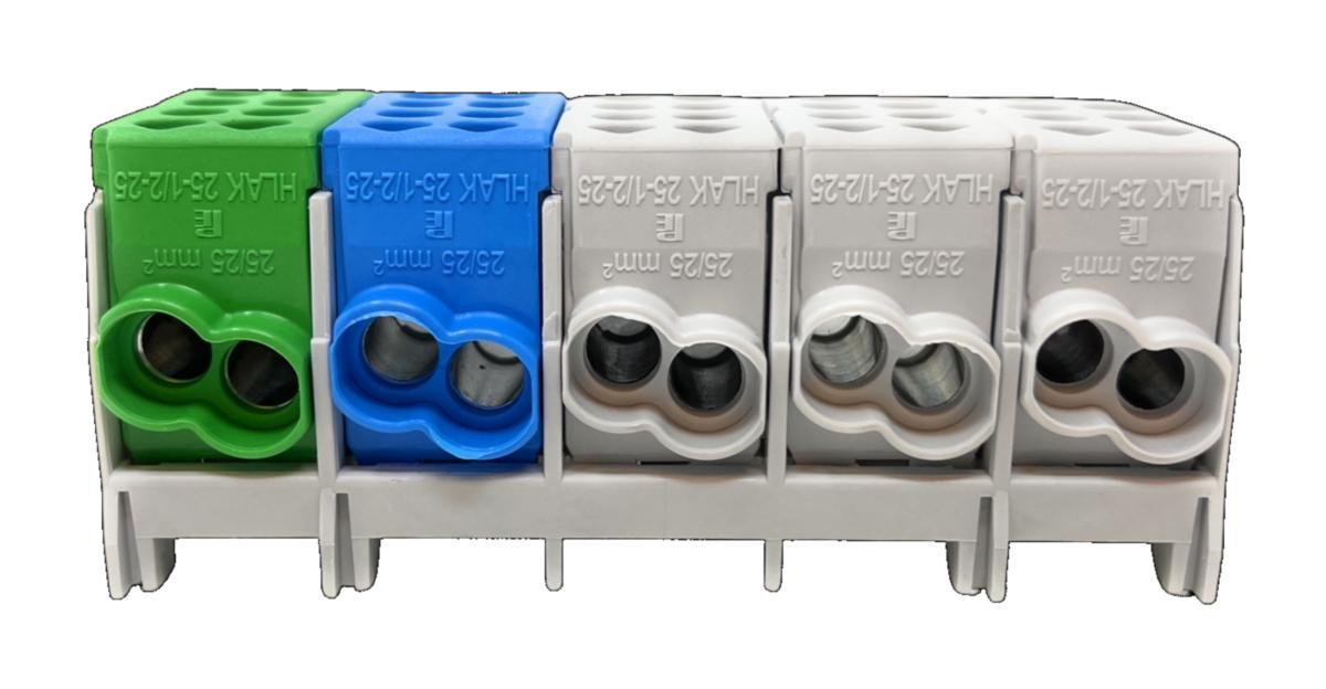 Kytkentäliitin PE HLAK - KYTKENTÄLIITIN PE HLAK 25-5/10/25-S AL/CU