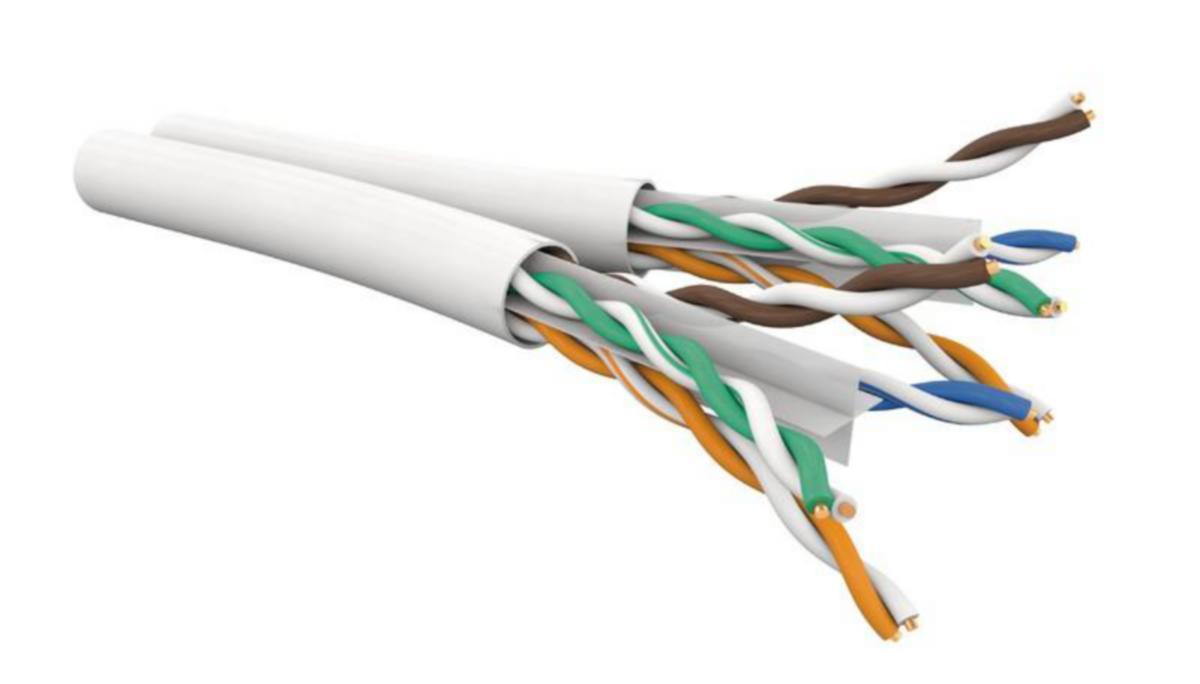 Tietoverkkokaapeli-CAT6 Gigamedia U/UTP DCA - TIETOVERKKOKAAP-CAT6 GIGAMEDIA 2XU/UTP LSOH VA DCA