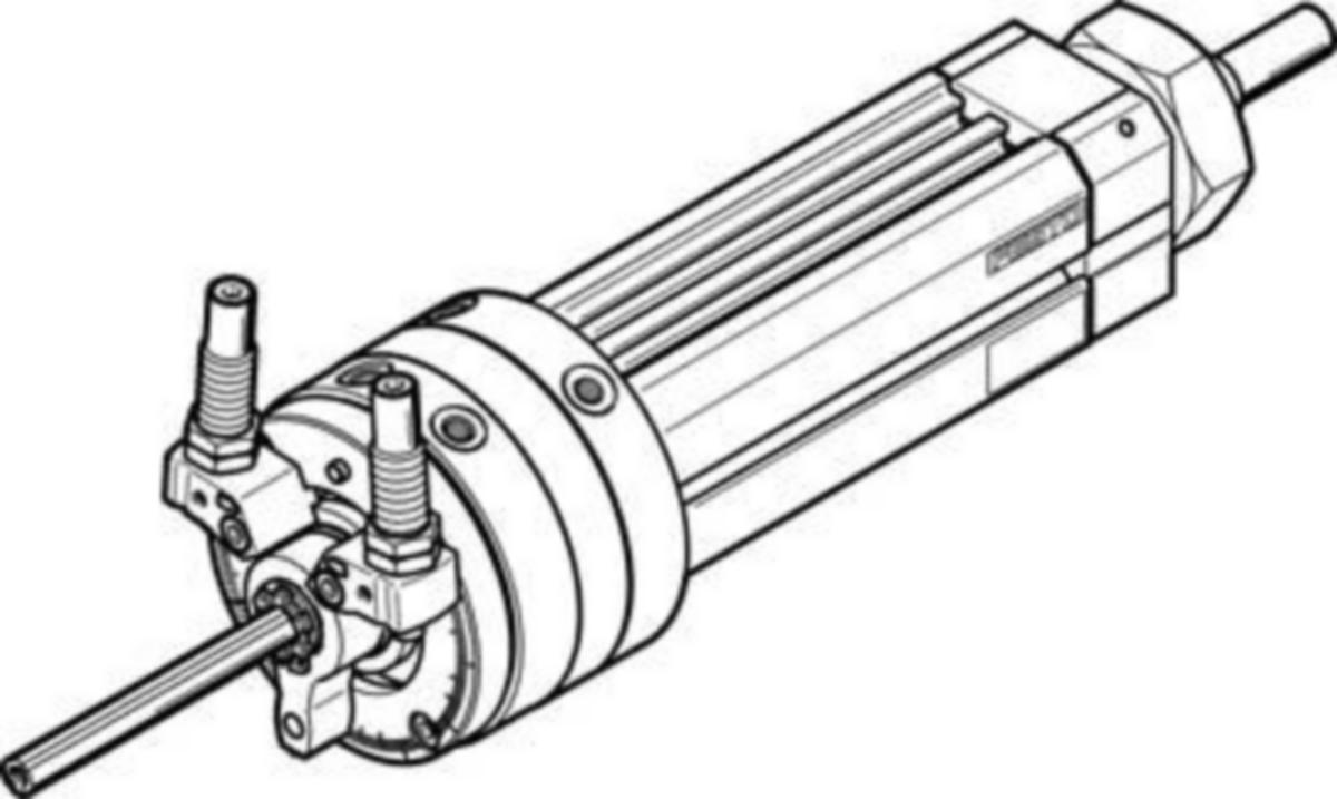 Kääntö/lineaariyksikkö Festo DSL-B - KÄÄNTÖ/LINEAARIYKS 556622 FESTO DSL-20-25-270-CC-AS20KFB