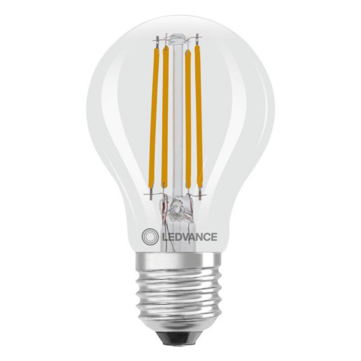 Vakiolamppu Ledvance Superior Classic A - VAKIOLAMPPU LEDVANCE CLA 4,2W/927 470LM E27 DIM CL