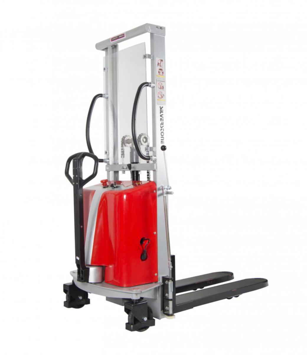 Pinoamisvaunu Silverstone sähköllä nostava - SÄHKÖLLÄ NOSTAVA PINOAMISVAUNU SILVERSTONE. 1000KG. 1600MM