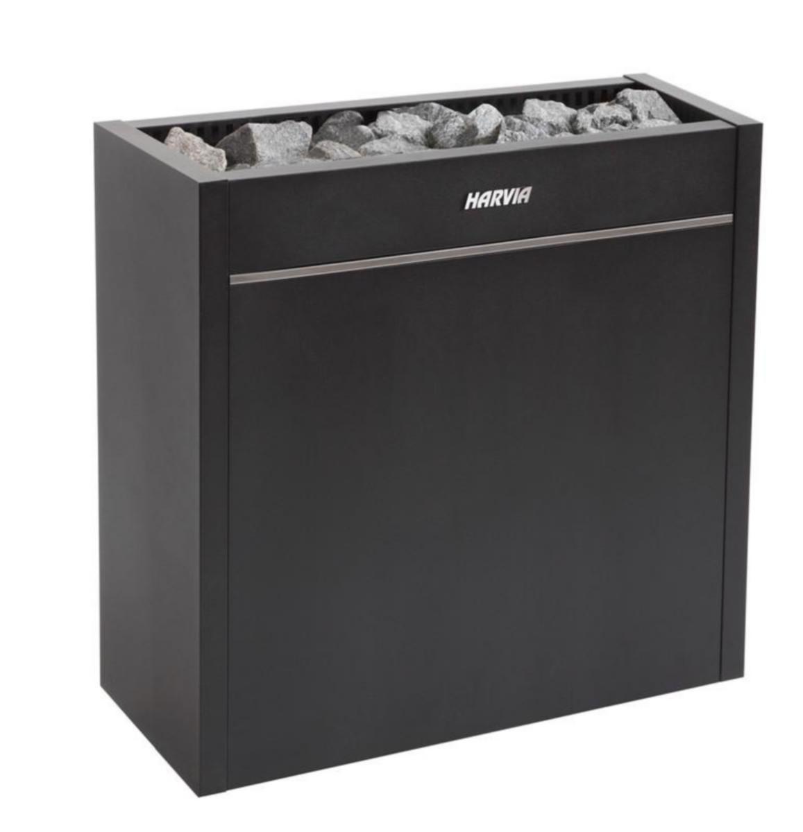 Lattiakiuas Harvia Virta Pro - LATTIAKIUAS HARVIA VIRTA PRO HL135 13,5 KW MUSTA