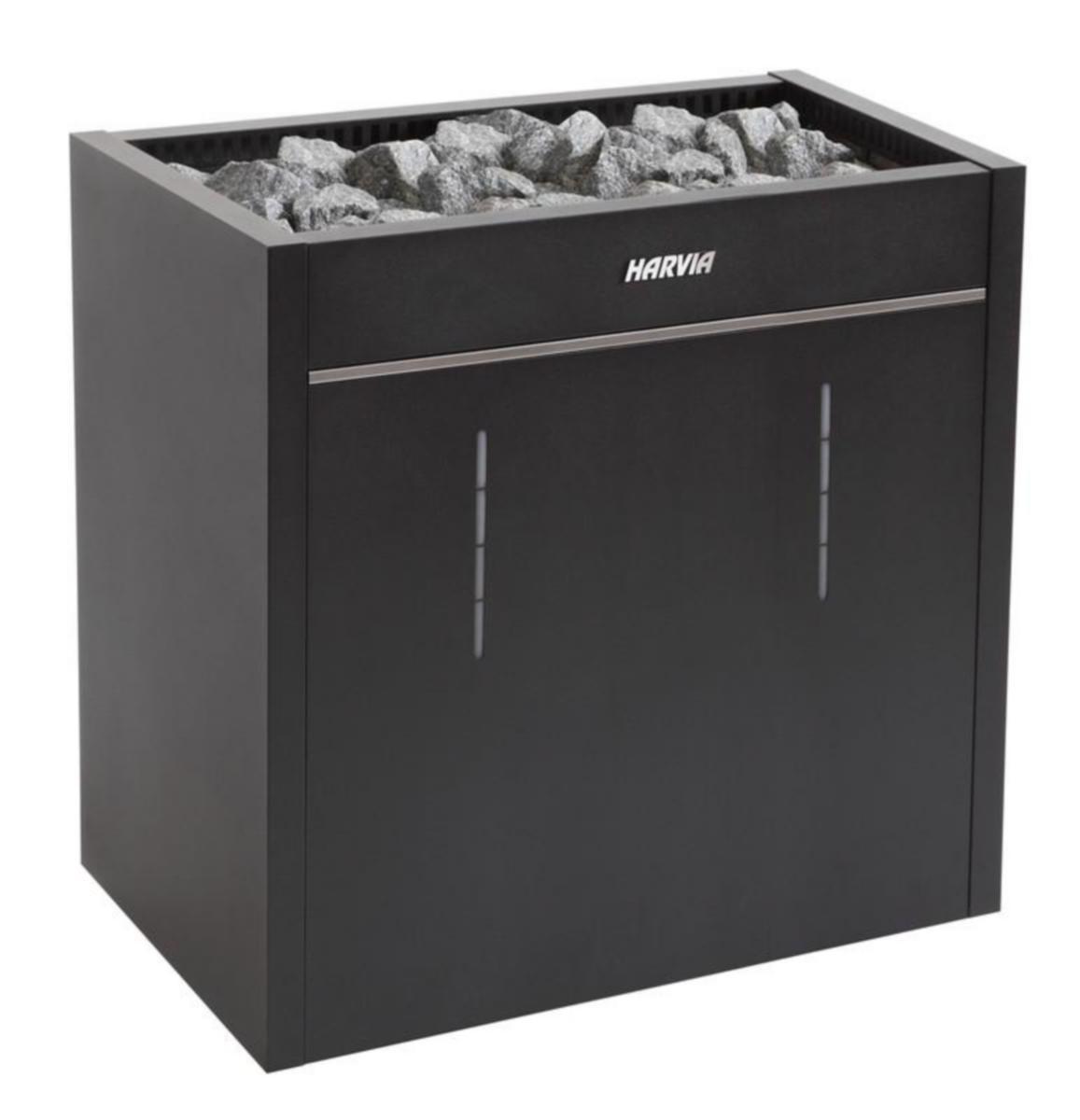 Lattiakiuas Harvia Virta Pro Combi E-malli - LATTIAKIUAS HARVIA VIRTA PRO HL220SA 21,6KW MUSTA