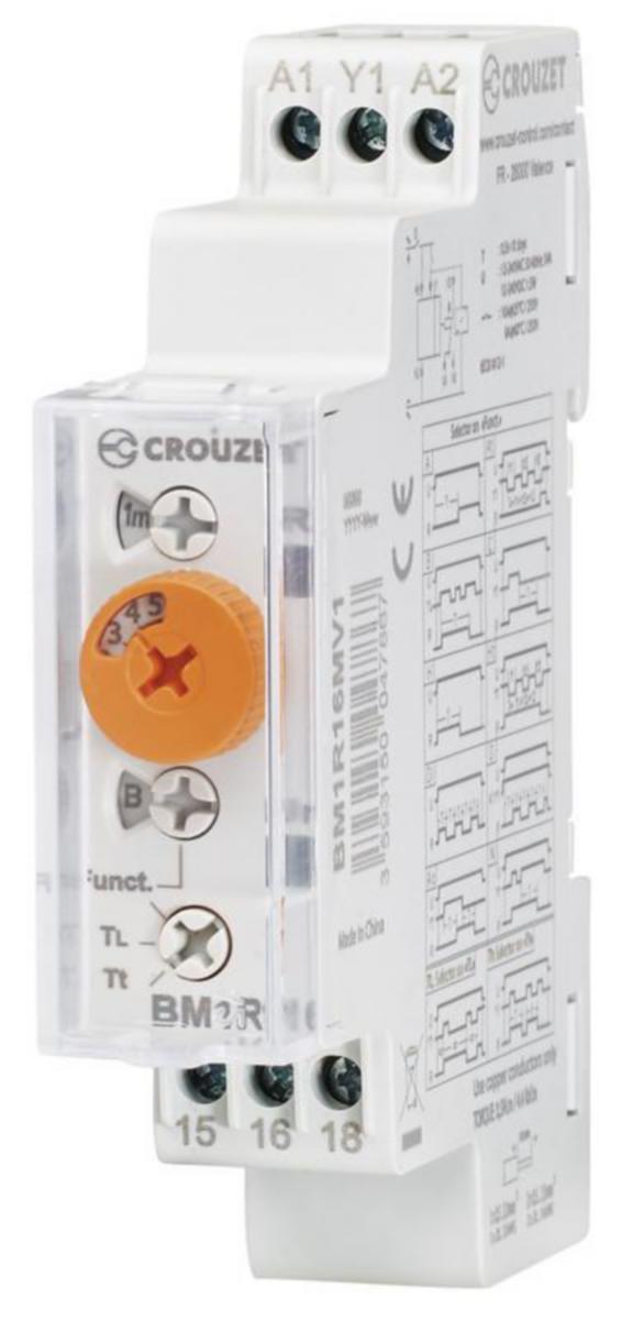 Aikarele monitoimi Crouzet - AIKARELE MONITOIMI CROUZET BM1R, 12-240VAC/DC