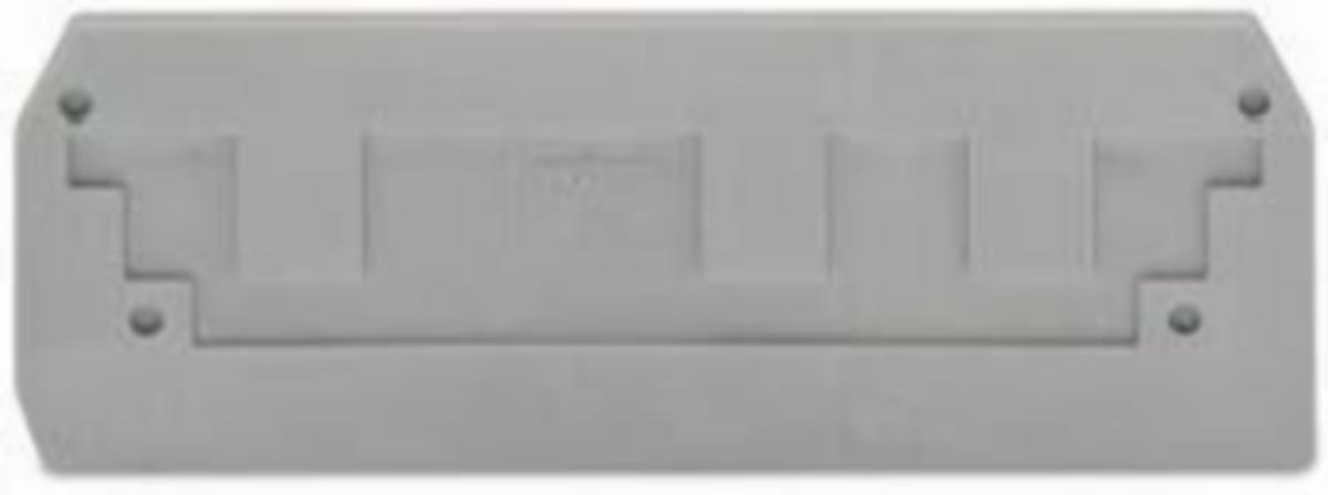 Päätylevy Wago 284-sarja - PÄÄTYLEVY WAGO 284-308 HARMAA