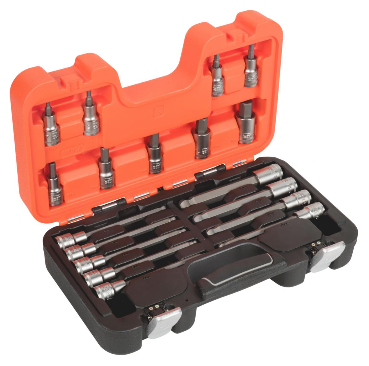 Hylsyavainsarja Bahco S18HEX 1/2" - 1/2"HYLSYSARJA HEX BAHCO S18HEX