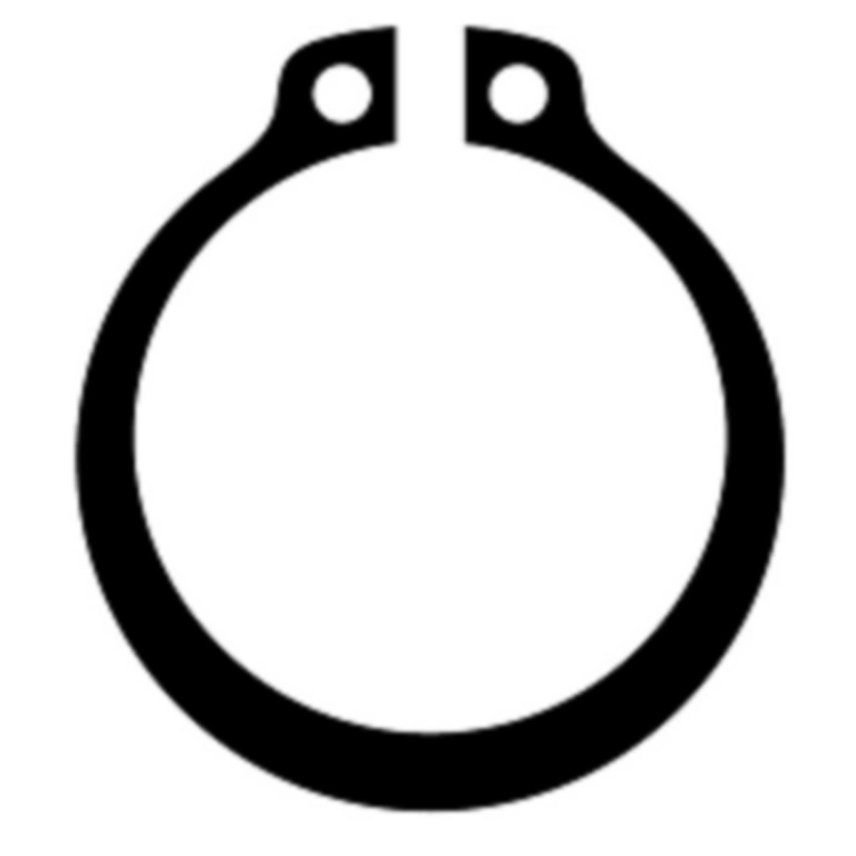 Varmistinrengas DIN 471 RST - VARMISTINRENGAS DIN 471 14X1.0 RST