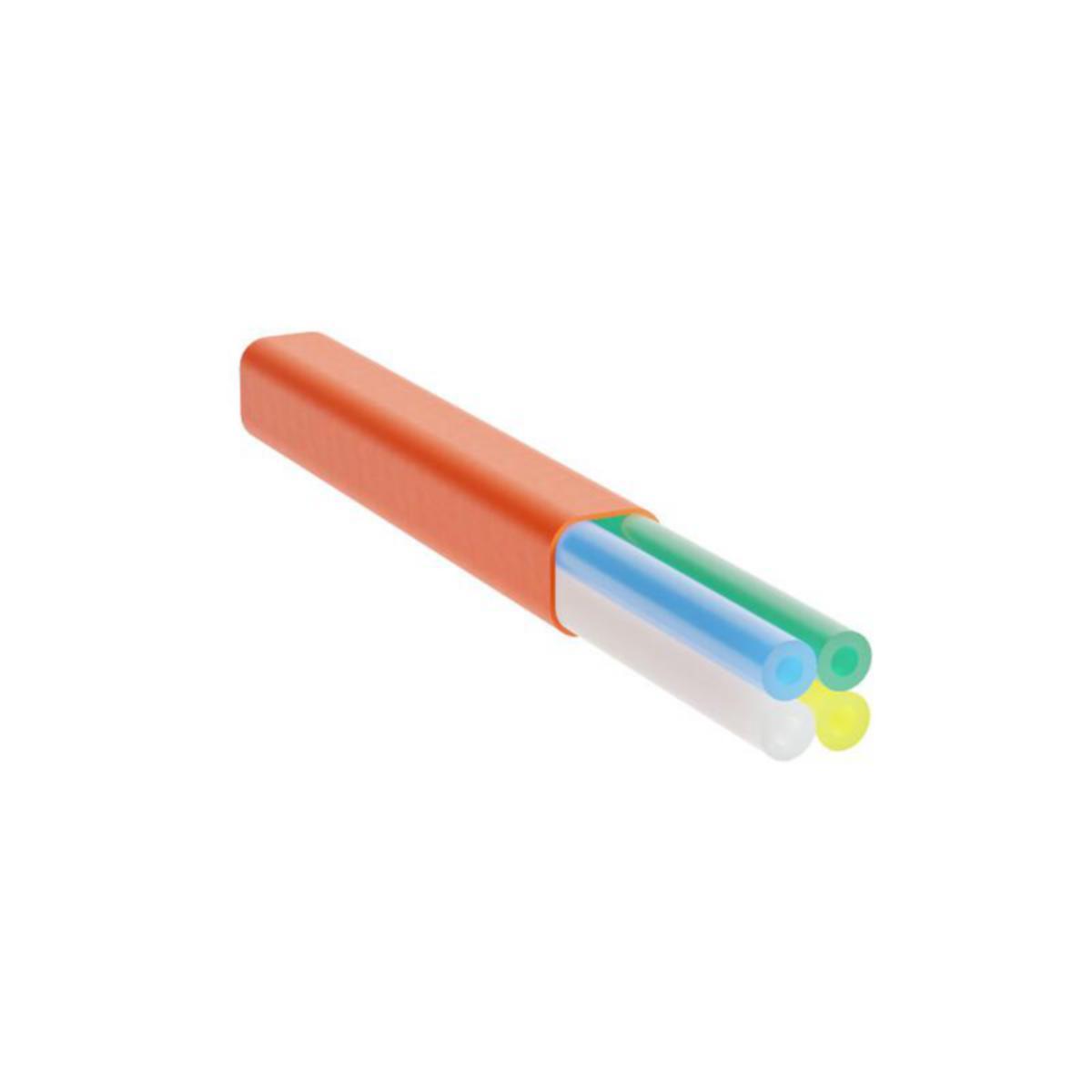 Mikrokanavanippu Hexatronic - MIKROKANAVANIPPU HEXATRONIC DB 4X7/3,5MM ORANSSI 1000M